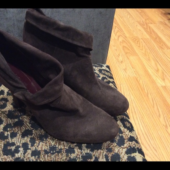 Enzo Angelino real suede booties - Picture 3 of 5